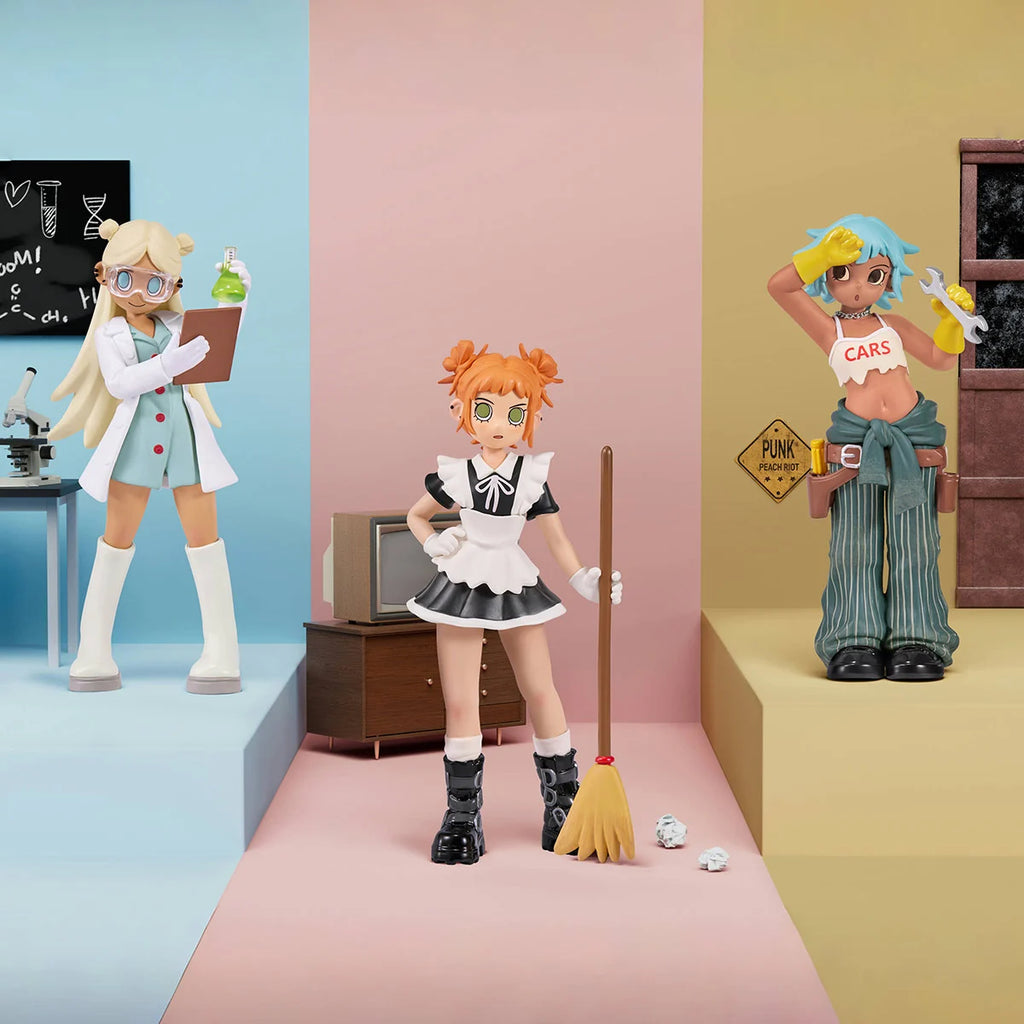 Peach Riot Rush Hour Serie Figuren Blind Box