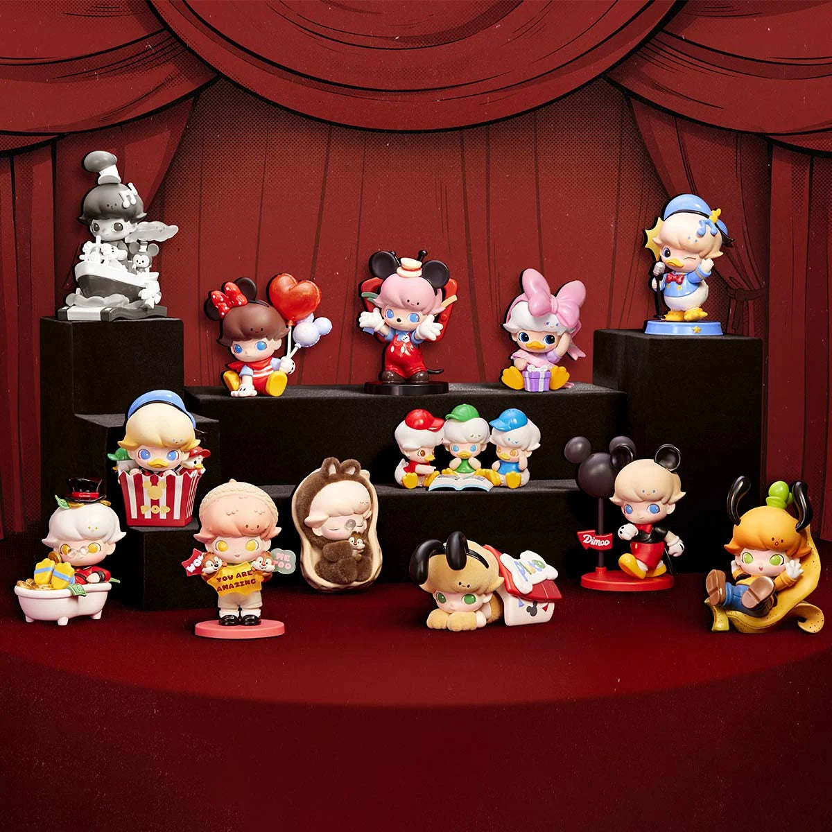 Disney x Dimoo World Series Figuren Blind Box