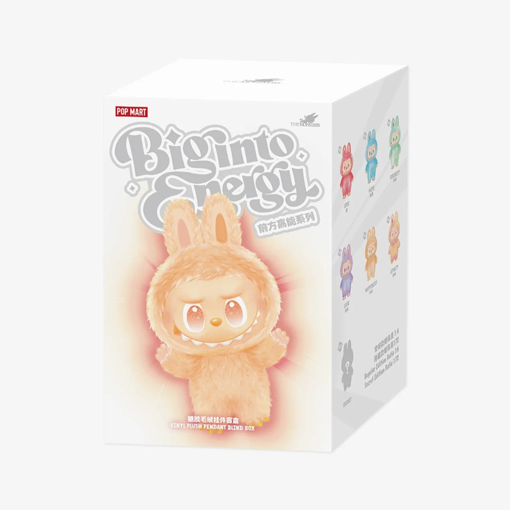 The Monsters Big into Energy Serie Labubu - Vinyl Plüsch Anhänger Blind Box