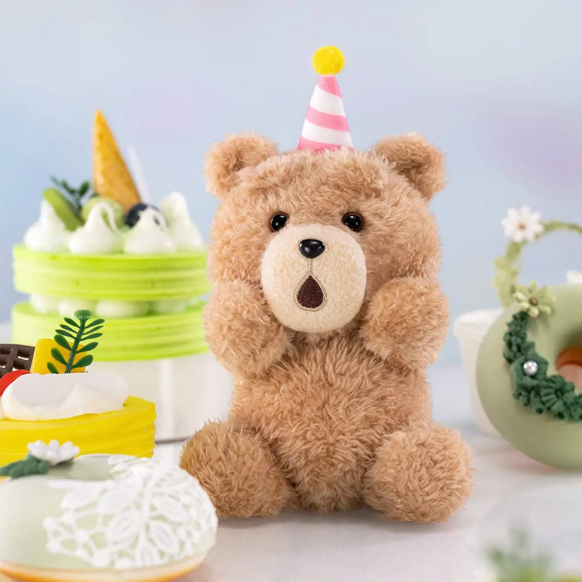 POP MART Ted2 Teddybär Action Plüsch Anhänger Serie Blind Box