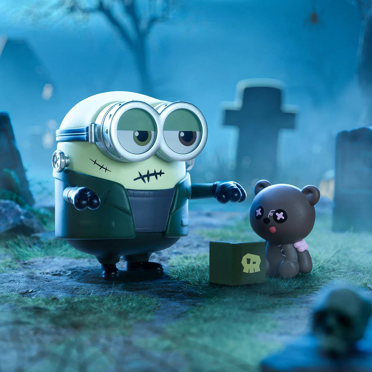 Minions Gute-Nacht-Geschichten von Bob und Time Series Figuren Blind Box