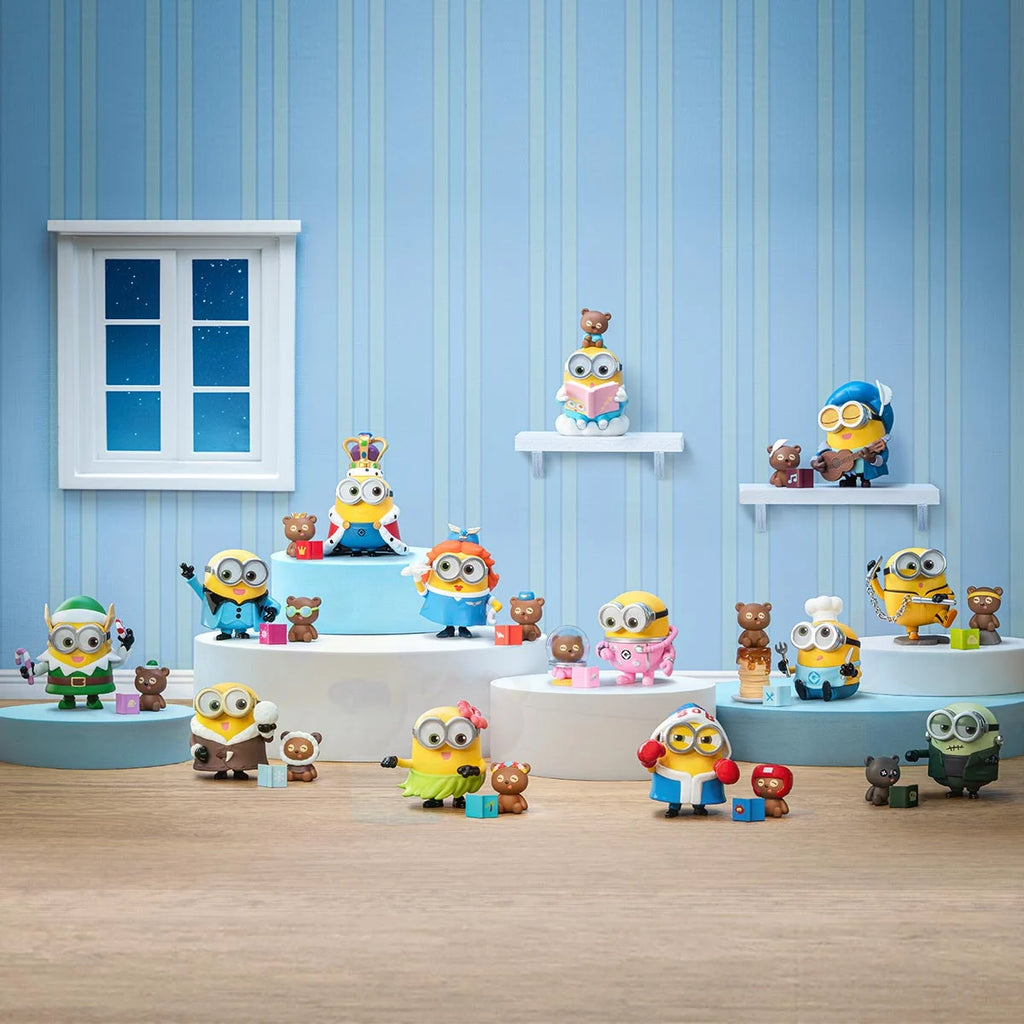 Minions Gute-Nacht-Geschichten von Bob und Time Series Figuren Blind Box