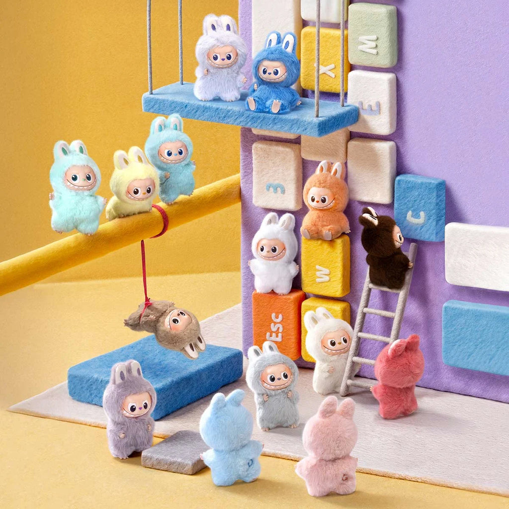 The Monsters × Hello Kitty and Friends Serie-Vinyl Plüsch Anhänger Blind Box