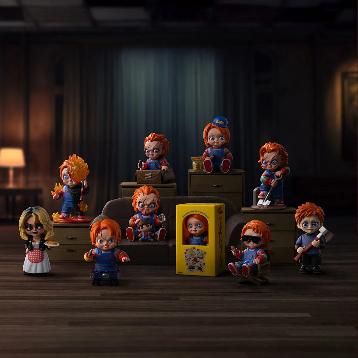 Chucky Franchise Series Figuren Blind Box