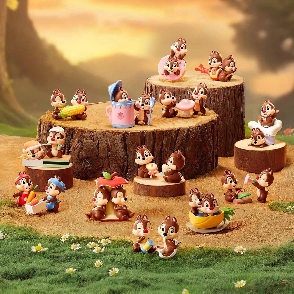 Disney Chip & Dale Fun-loving Brothers Serie Blind Box Figuren