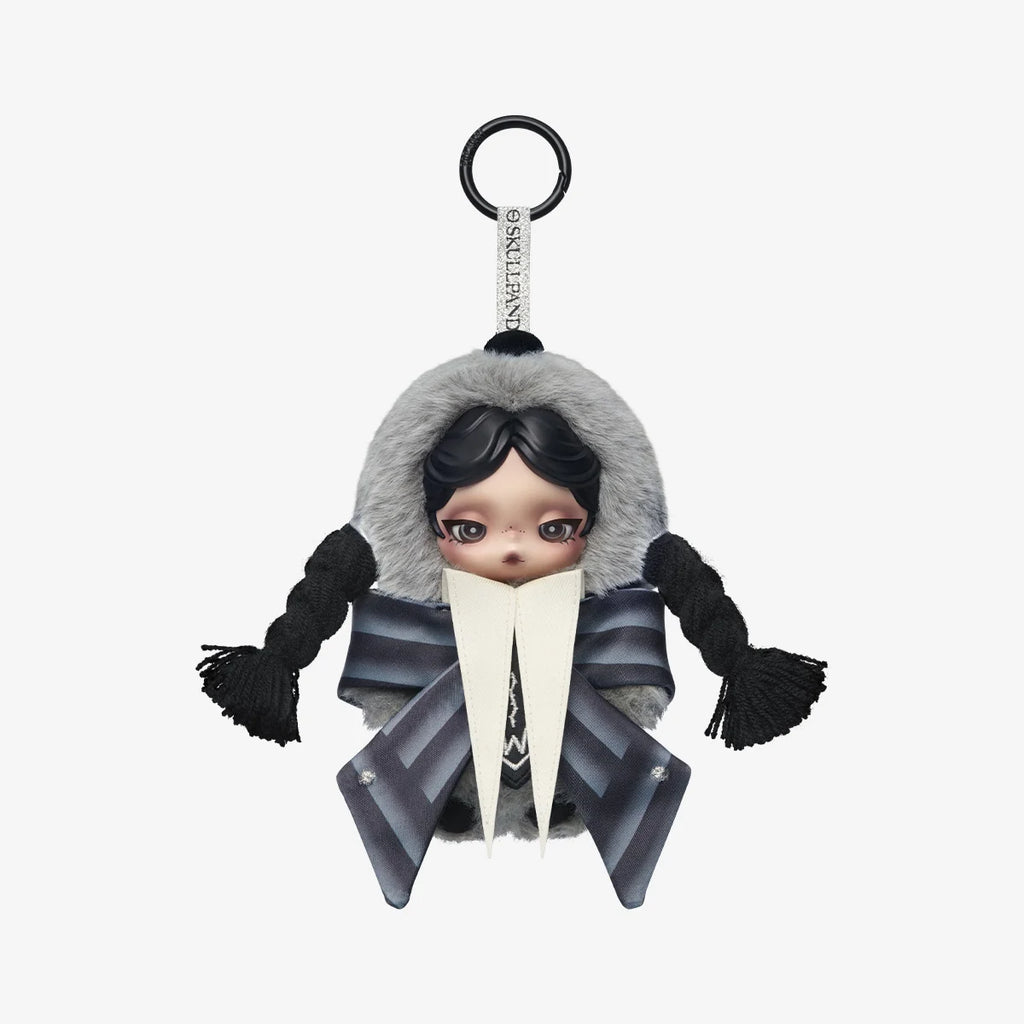 SKULLPANDA × Wednesday Plüsch (Nevermore Academy Uniform Version)