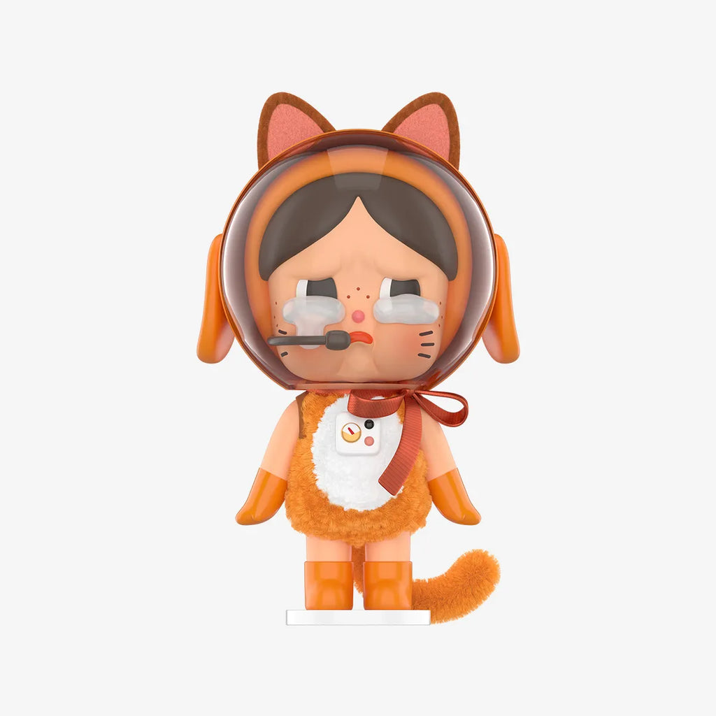 CRYBABY Space Cat Figur Orange