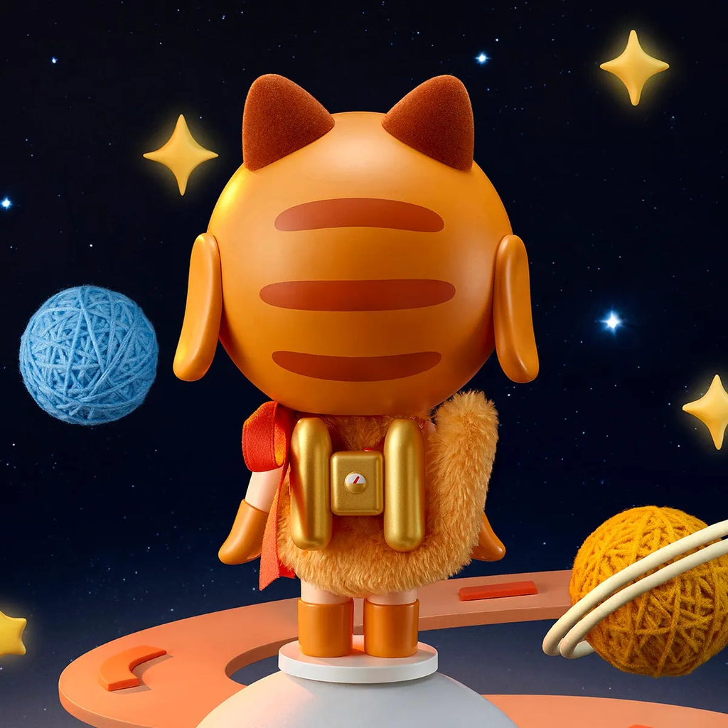 CRYBABY Space Cat Figur Orange