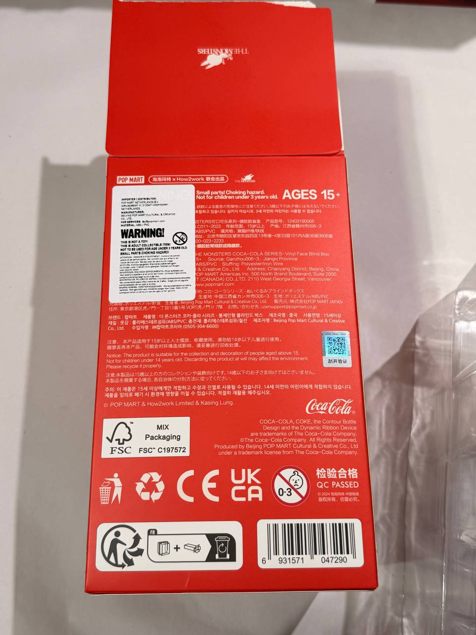 POP MART LABUBU The Monsters – Coca-Cola Happy Factor