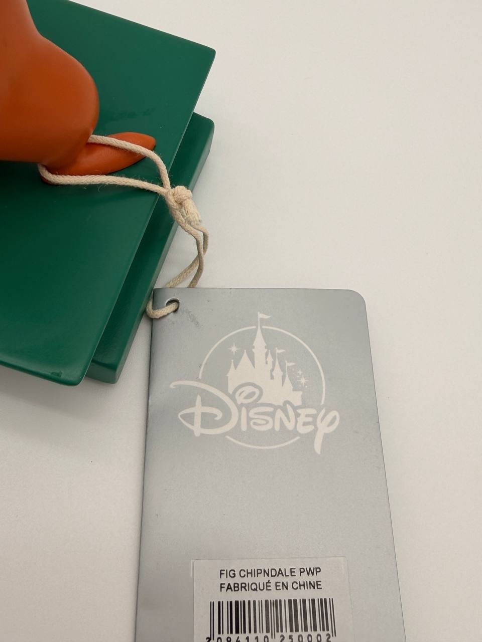 Disney Chip and Dale on top of the Disneyland Paris Sign Figure