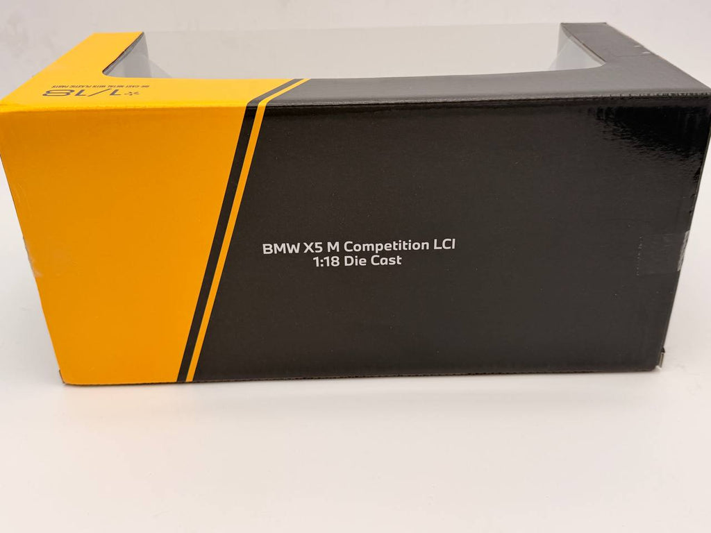 BMW X5 M Competition LCI Black 1:18 Scale Die-Cast Model Car