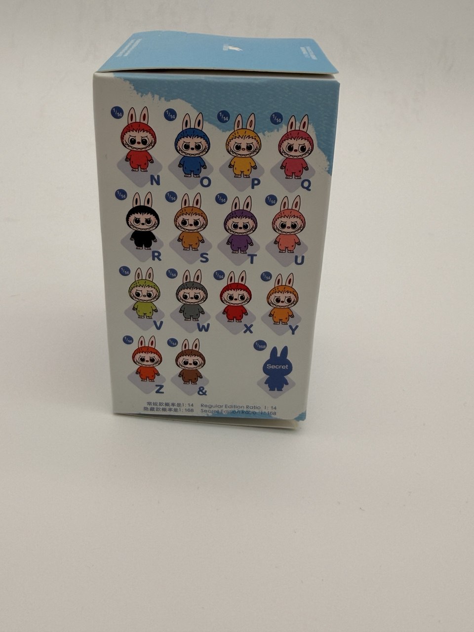 Pop Mart Labubu The Monsters Pin for Love Series "Z" Vinyl Plush Pendant