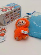 Pop Mart Labubu The Monsters Pin for Love Series "Z" Vinyl Plush Pendant