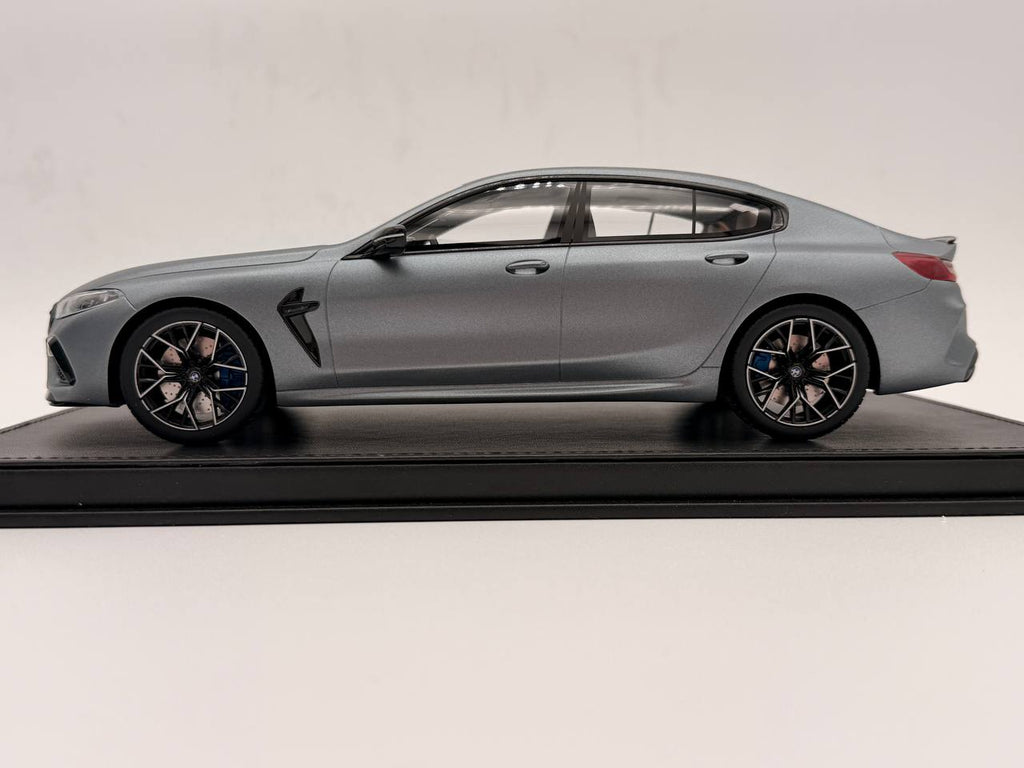 GT846 GT Spirit BMW M8 Gran Coupe Competition Frozen Bluestone Metallic 1:18