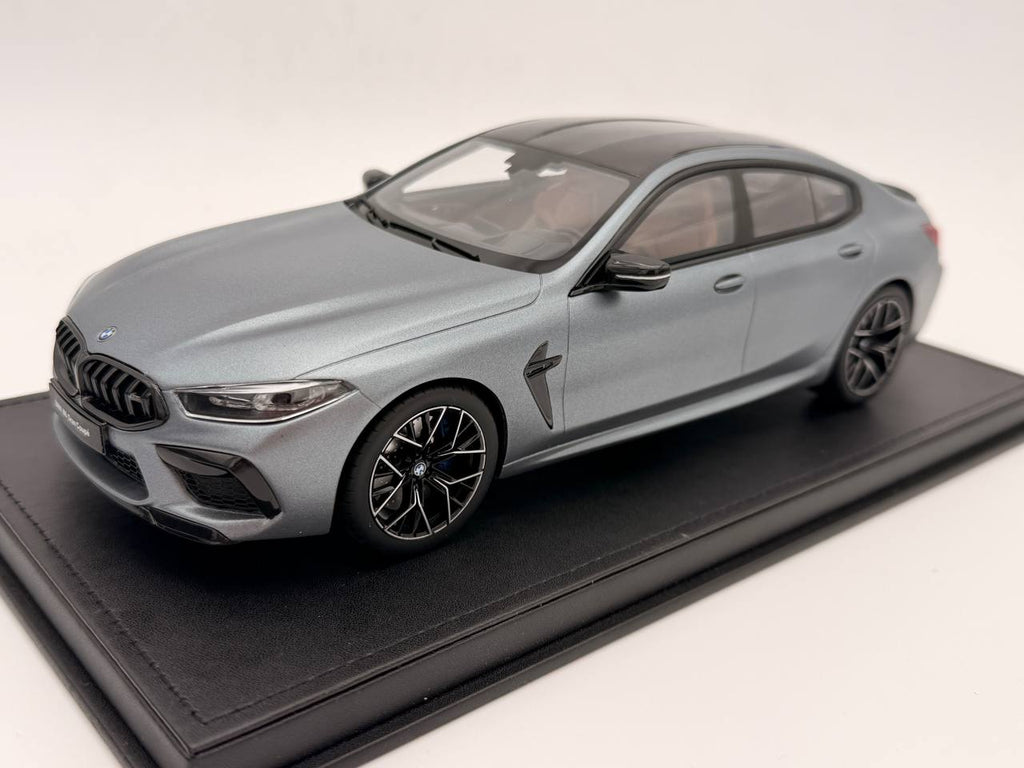 GT846 GT Spirit BMW M8 Gran Coupe Competition Frozen Bluestone Metallic 1:18