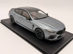 GT846 GT Spirit BMW M8 Gran Coupe Competition Frozen Bluestone Metallic 1:18