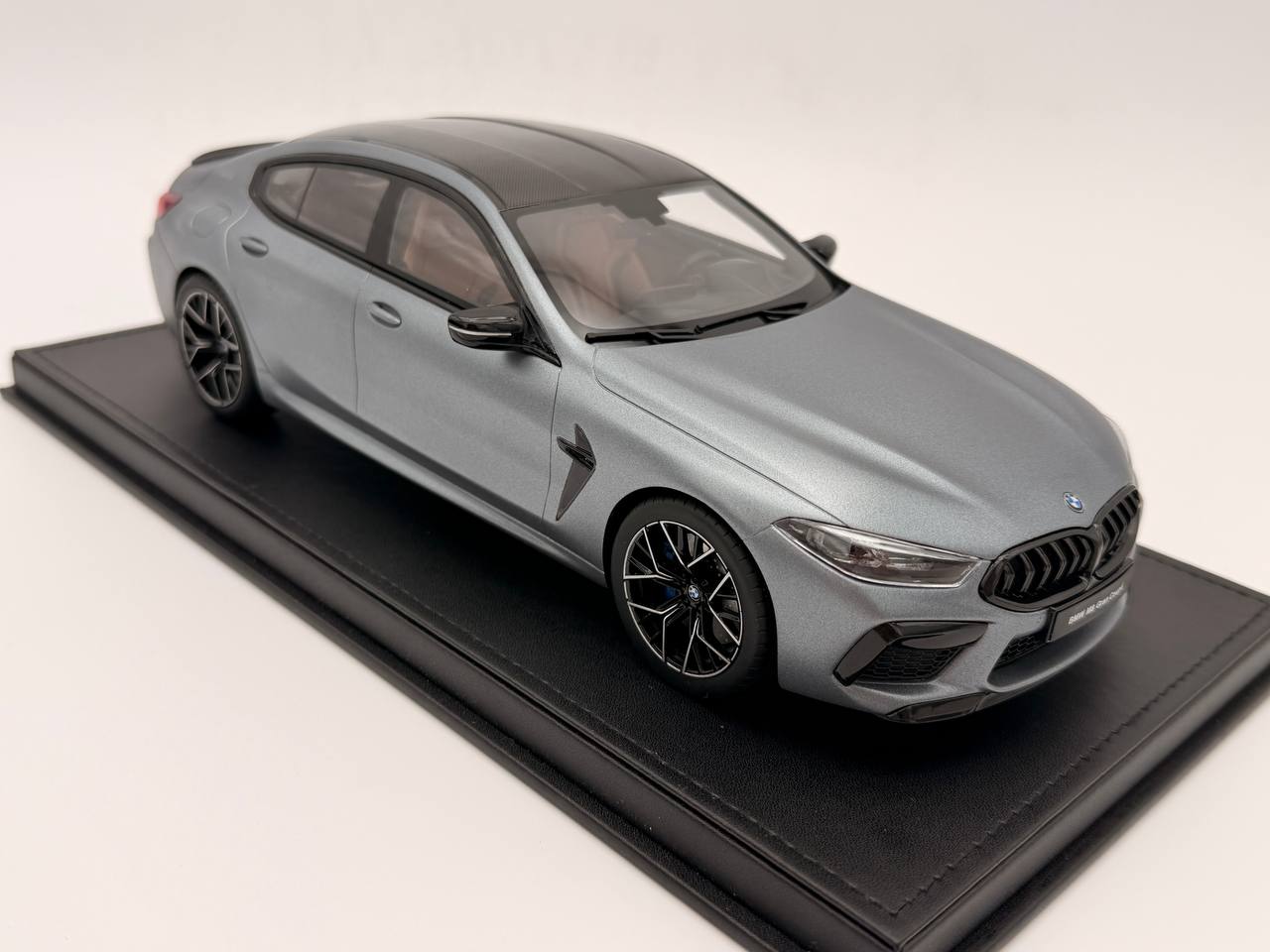 GT846 GT Spirit BMW M8 Gran Coupe Competition Frozen Bluestone Metallic 1:18