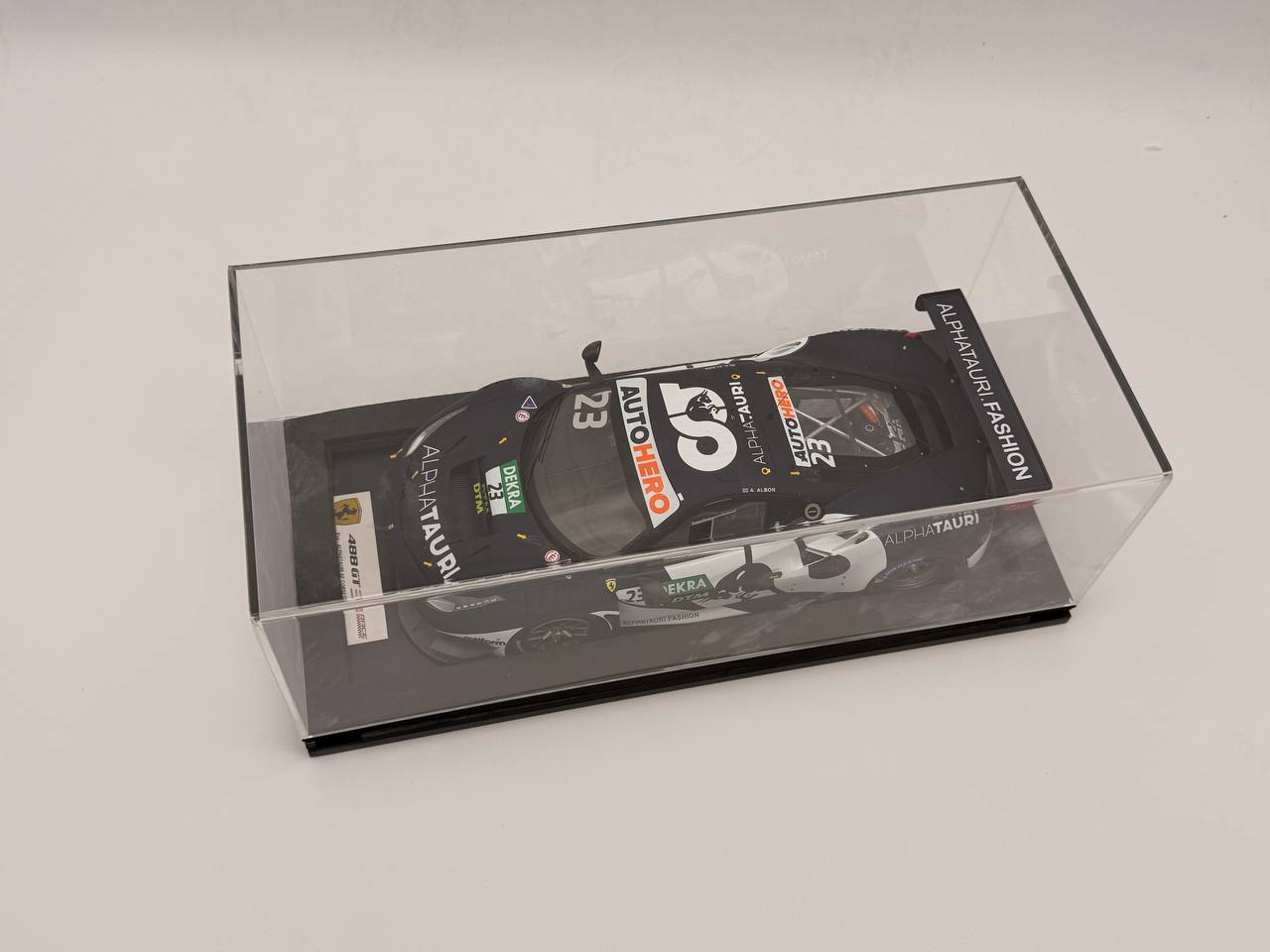 Ferrari 488 GT3 Race - AlphaTauri AF Corse #23 DTM 2021 / LOOKSMART MODELES 1/18