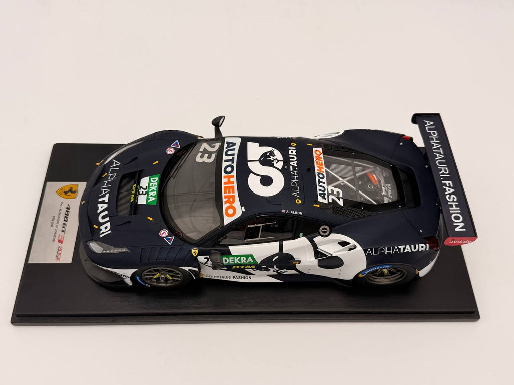 Ferrari 488 GT3 Race - AlphaTauri AF Corse #23 DTM 2021 / LOOKSMART MODELES 1/18