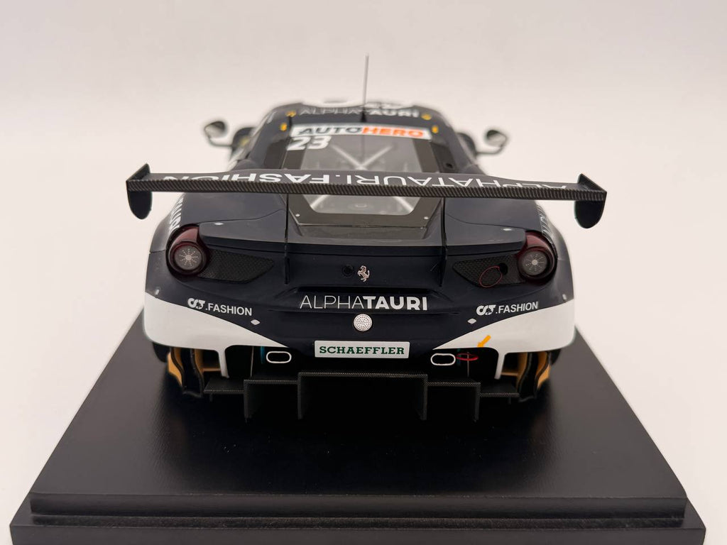 Ferrari 488 GT3 Race - AlphaTauri AF Corse #23 DTM 2021 / LOOKSMART MODELES 1/18