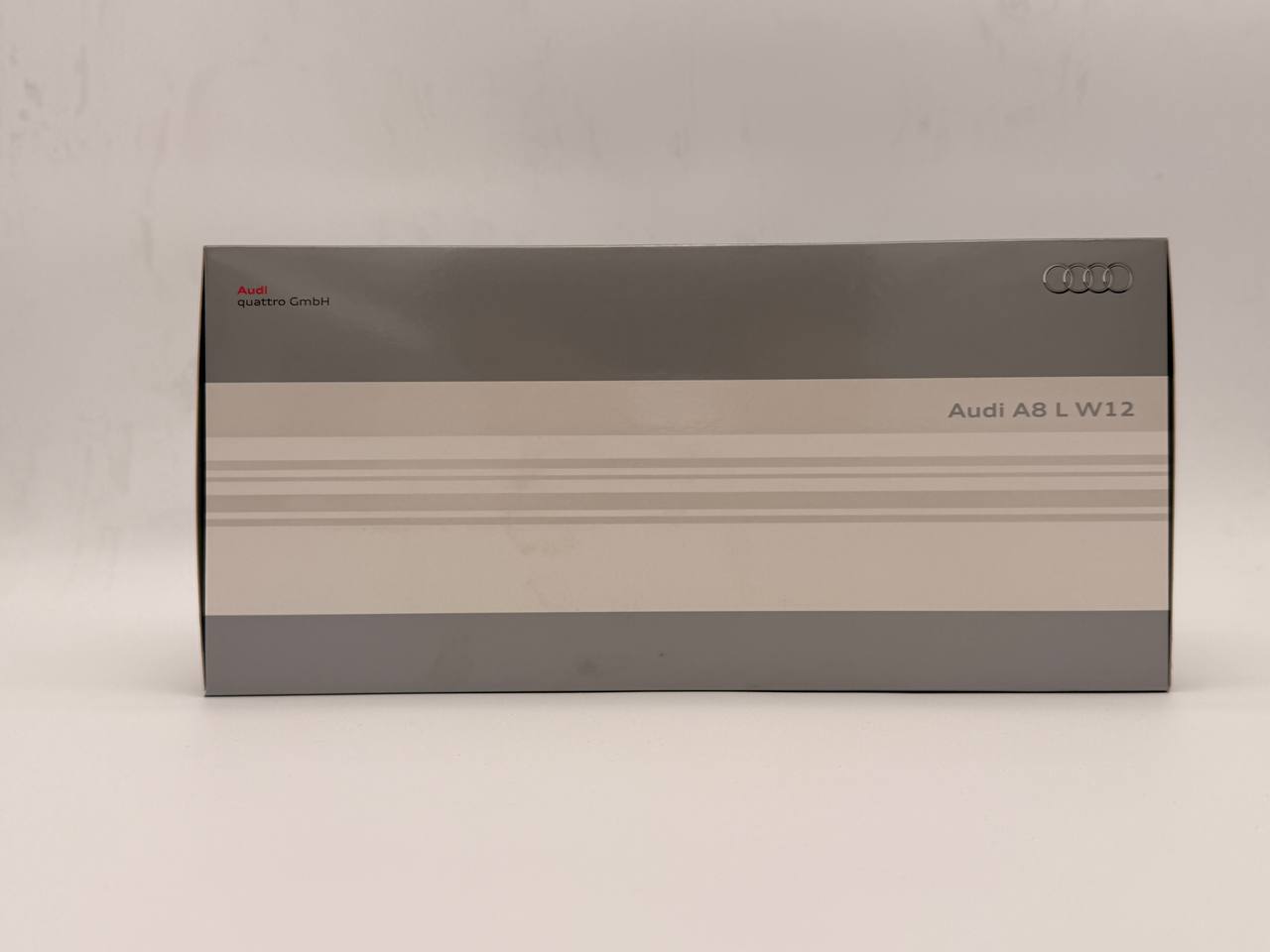 Audi A8 L W12 1:18 Diecast Model – Phantom Black | Official Licensed