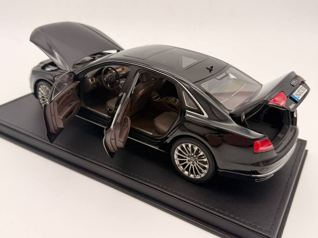 Audi A8 L W12 1:18 Diecast Model – Phantom Black | Official Licensed