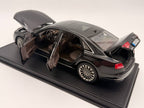 Audi A8 L W12 1:18 Diecast Model – Phantom Black | Official Licensed
