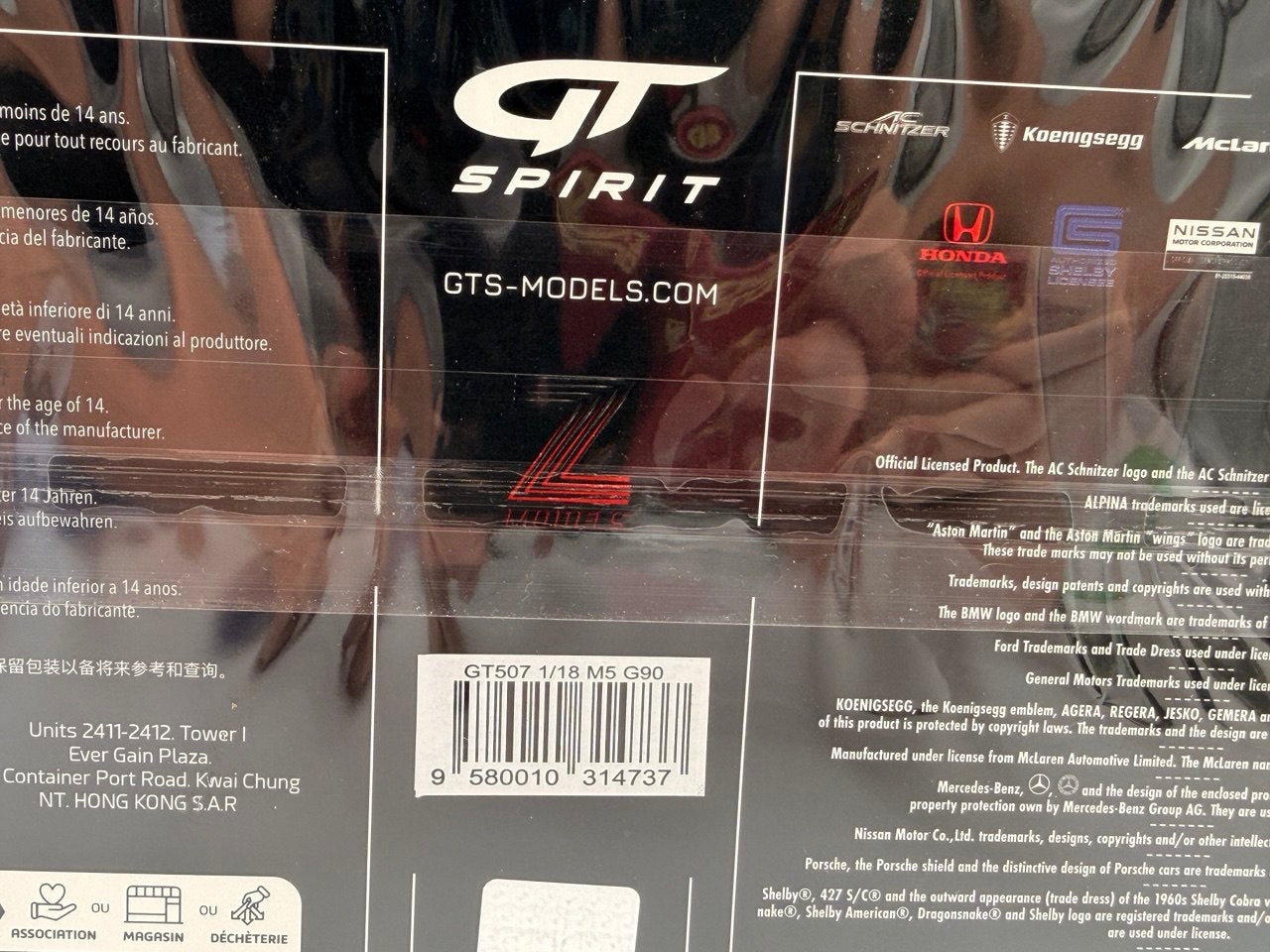 BMW M5 Sedan G90 • 2024 • NEU • GT Spirit GT507 • 1:18