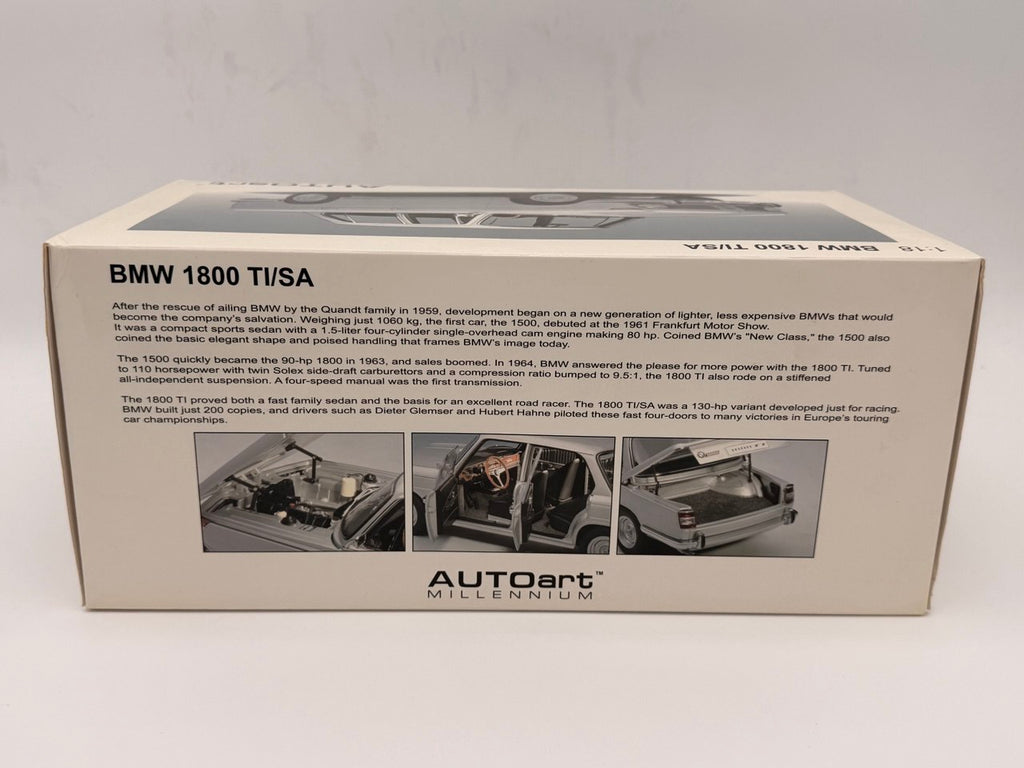 1:18 BMW 1800 TI/SA AUTOart™ MILLENNIUM