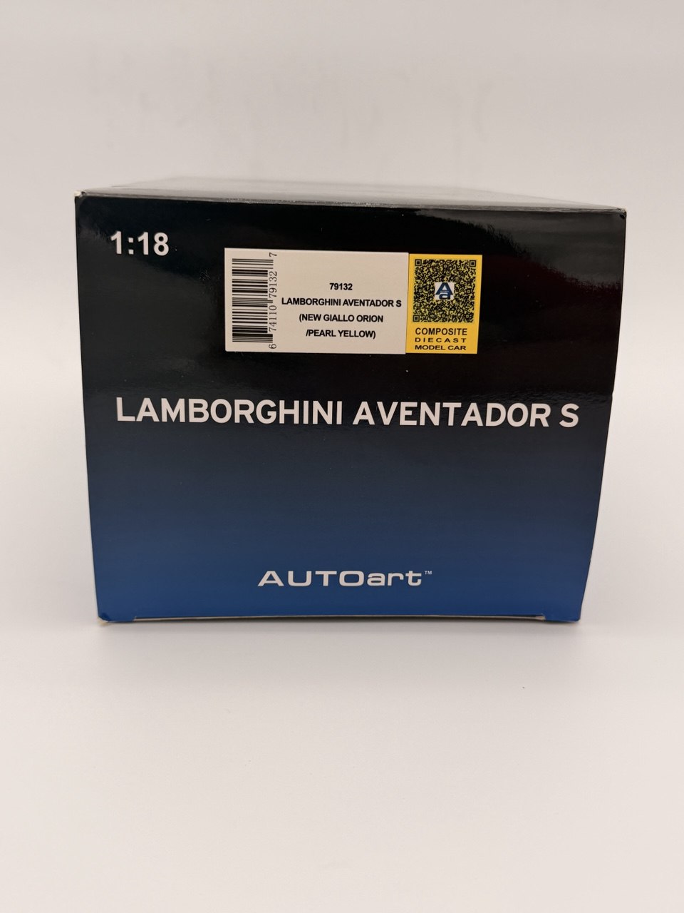 1/18 Autoart Lamborghini Aventador S LP740 Giallo Orion (Pearl Yellow) 79132