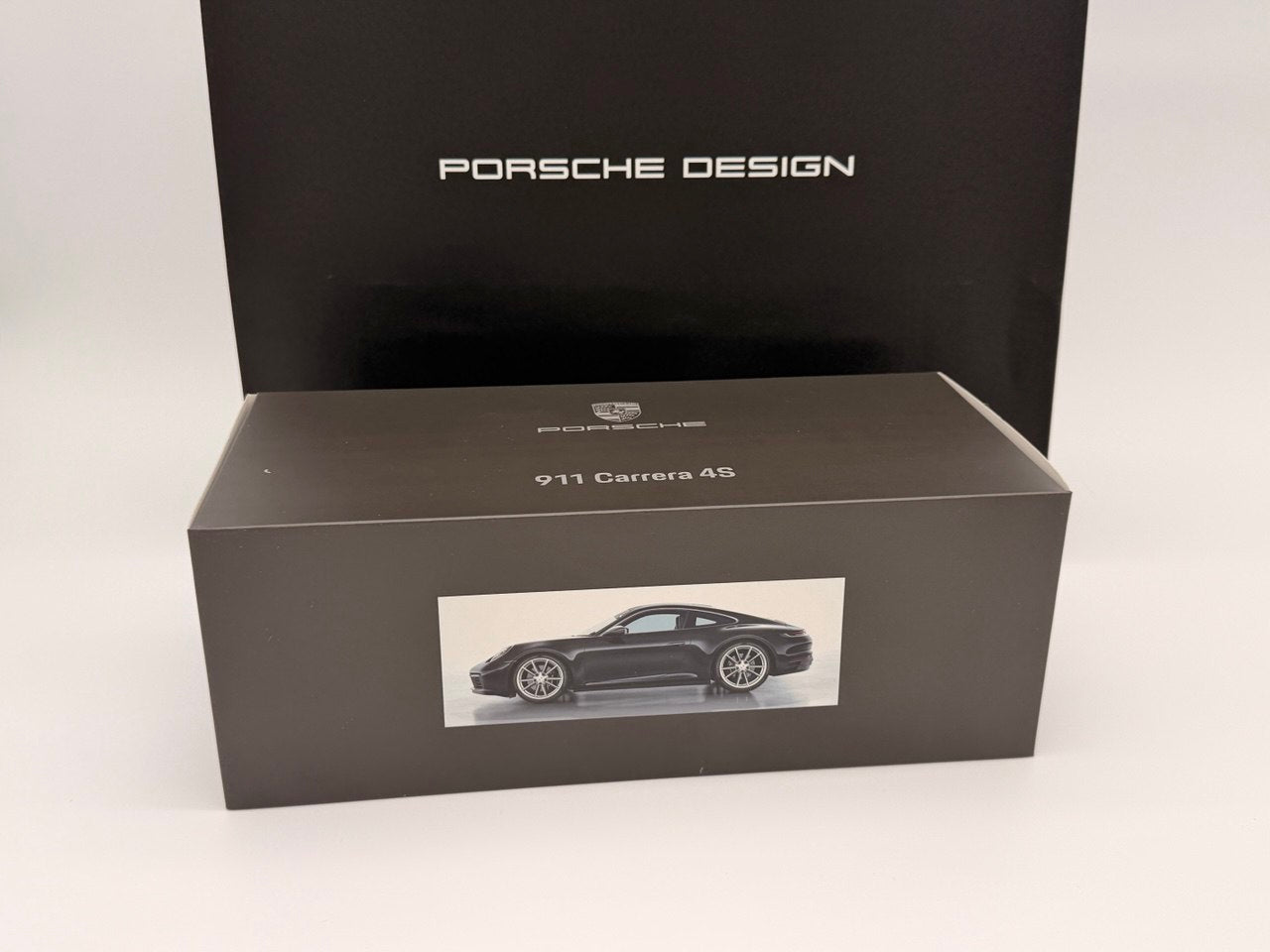 1:18 Minichamps Porsche 911 (992) Carrera 4S Coupe black WAP DEALER