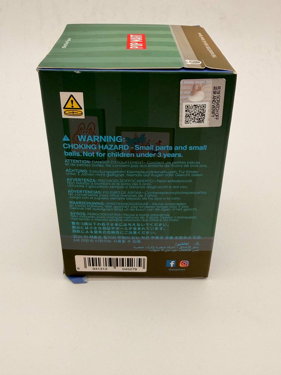 POP MART Labubu The Monsters 1:00 A.M. Series figure "Sweet Dream Time"