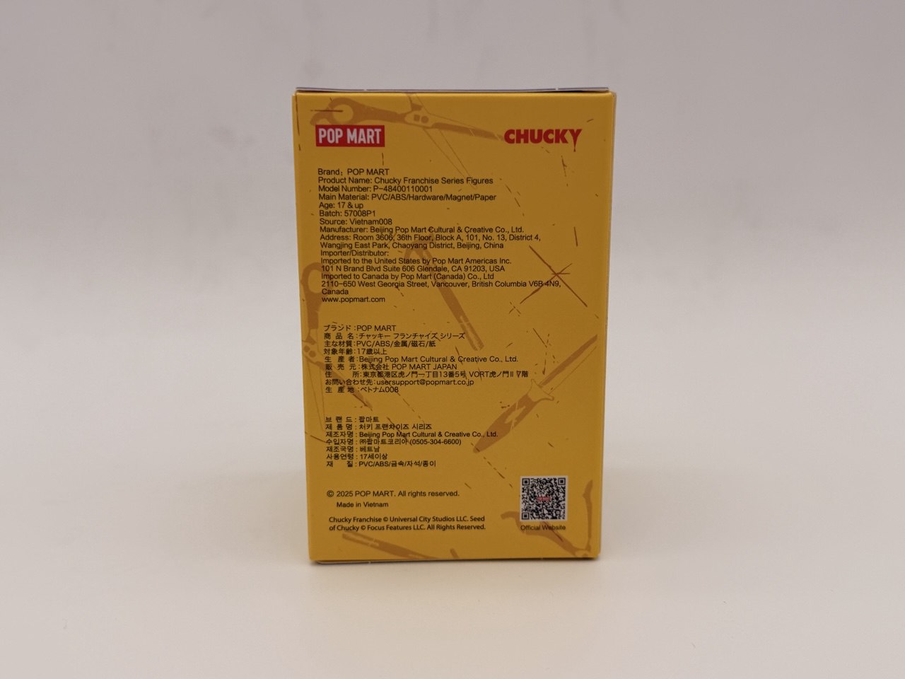 Pop Mart Chucky Franchise Series Tiffany Valentine