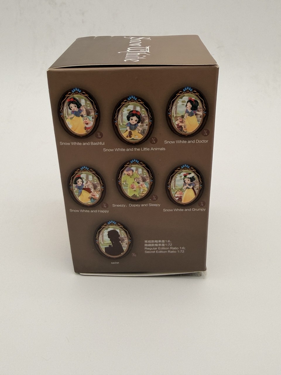 POPMART Disney Snow White Classic Serie BlindBox Confirmed Sneey,Dopey and Sleep