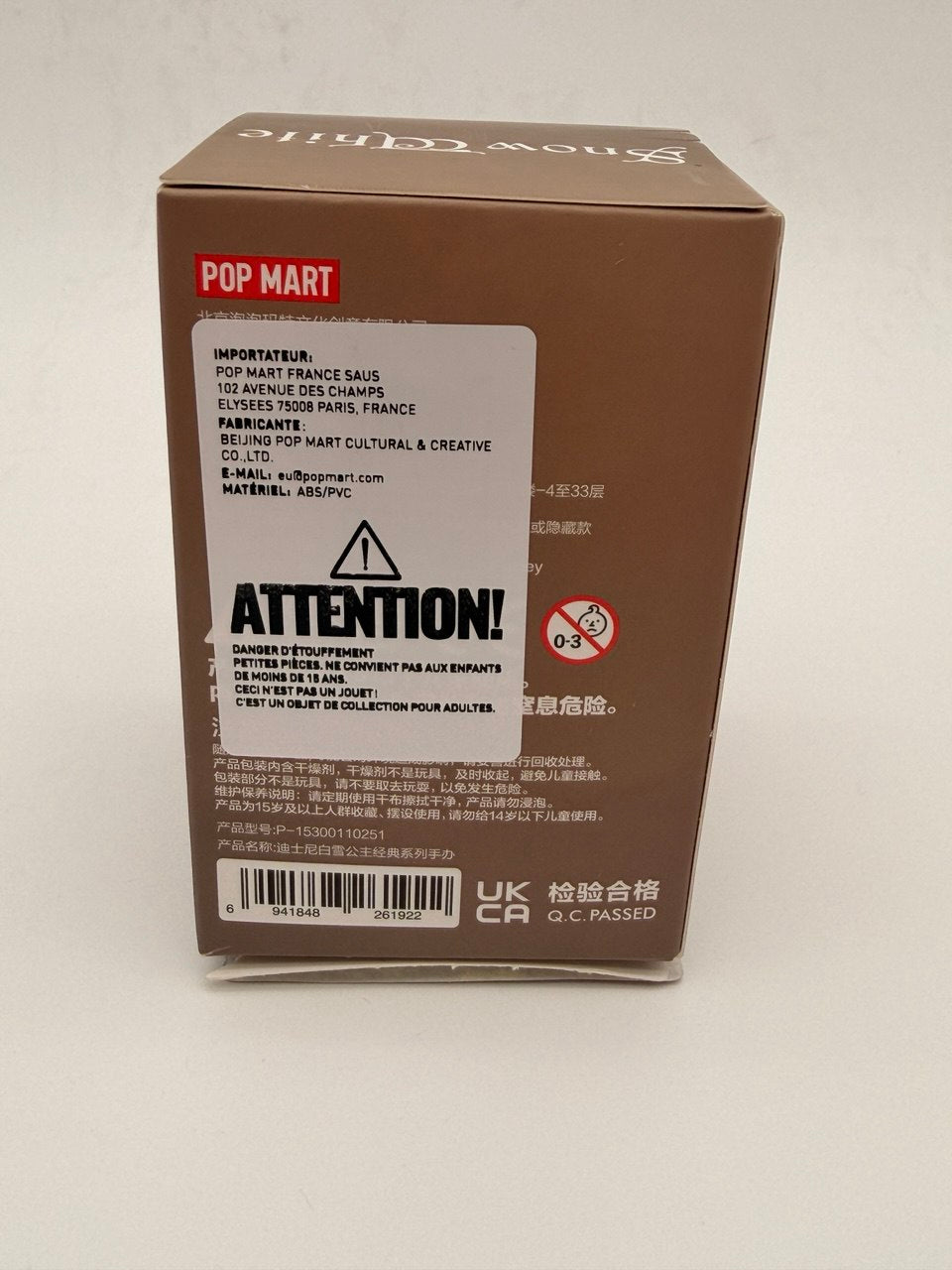 POPMART Disney Snow White Classic Serie BlindBox Confirmed Sneey,Dopey and Sleep