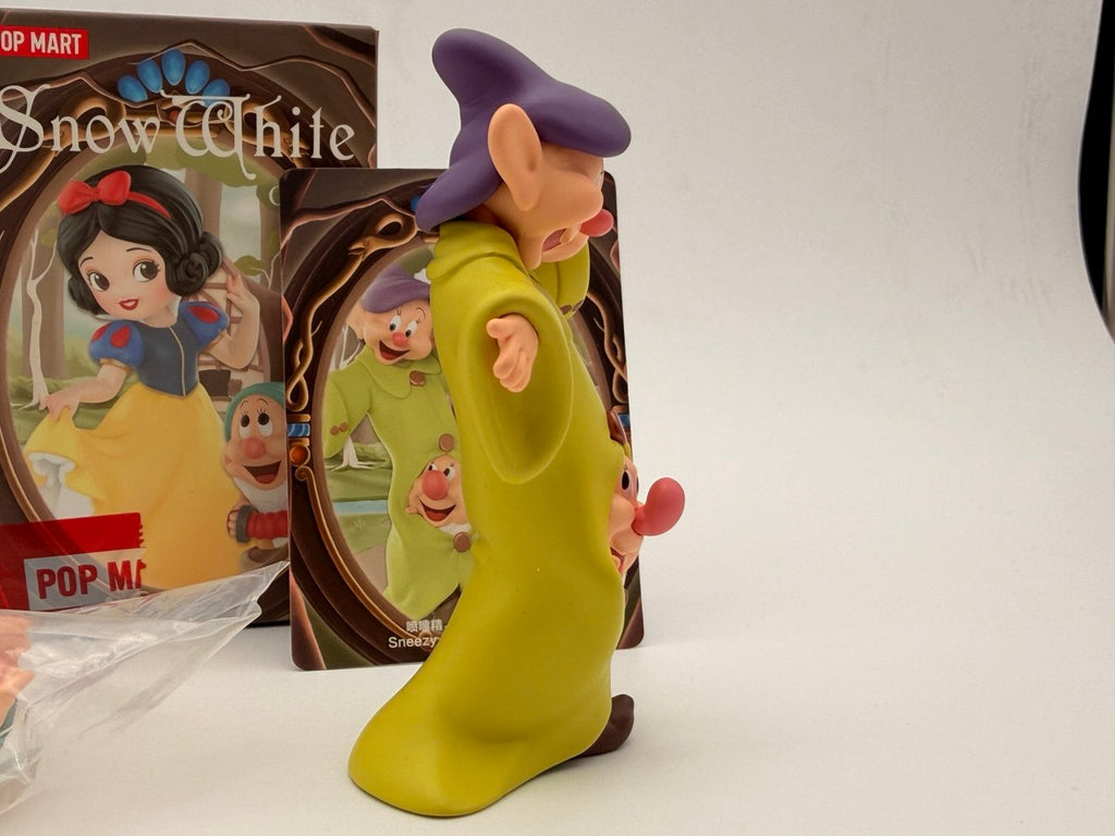 POPMART Disney Snow White Classic Serie BlindBox Confirmed Sneey,Dopey and Sleep