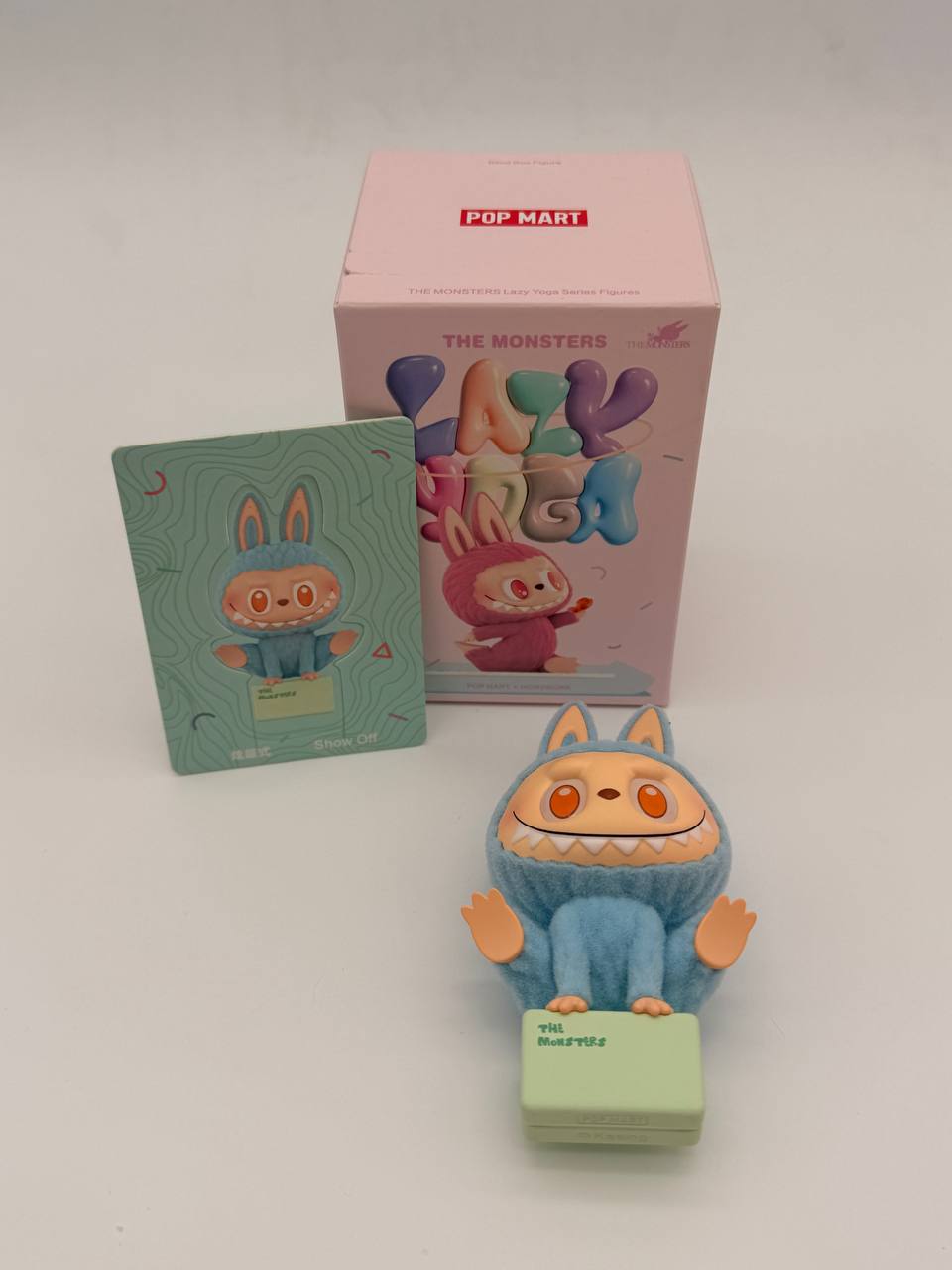 POPMART LABUBU Lazy Yoga Series - "Show Off" Factory Sealed Box
