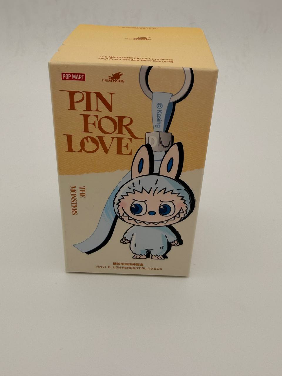 Labubu The Monsters Pin for Love Vinyl Plush Pendant Series H