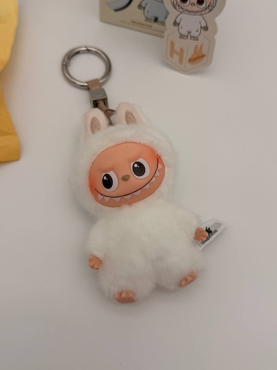 Labubu The Monsters Pin for Love Vinyl Plush Pendant Series H