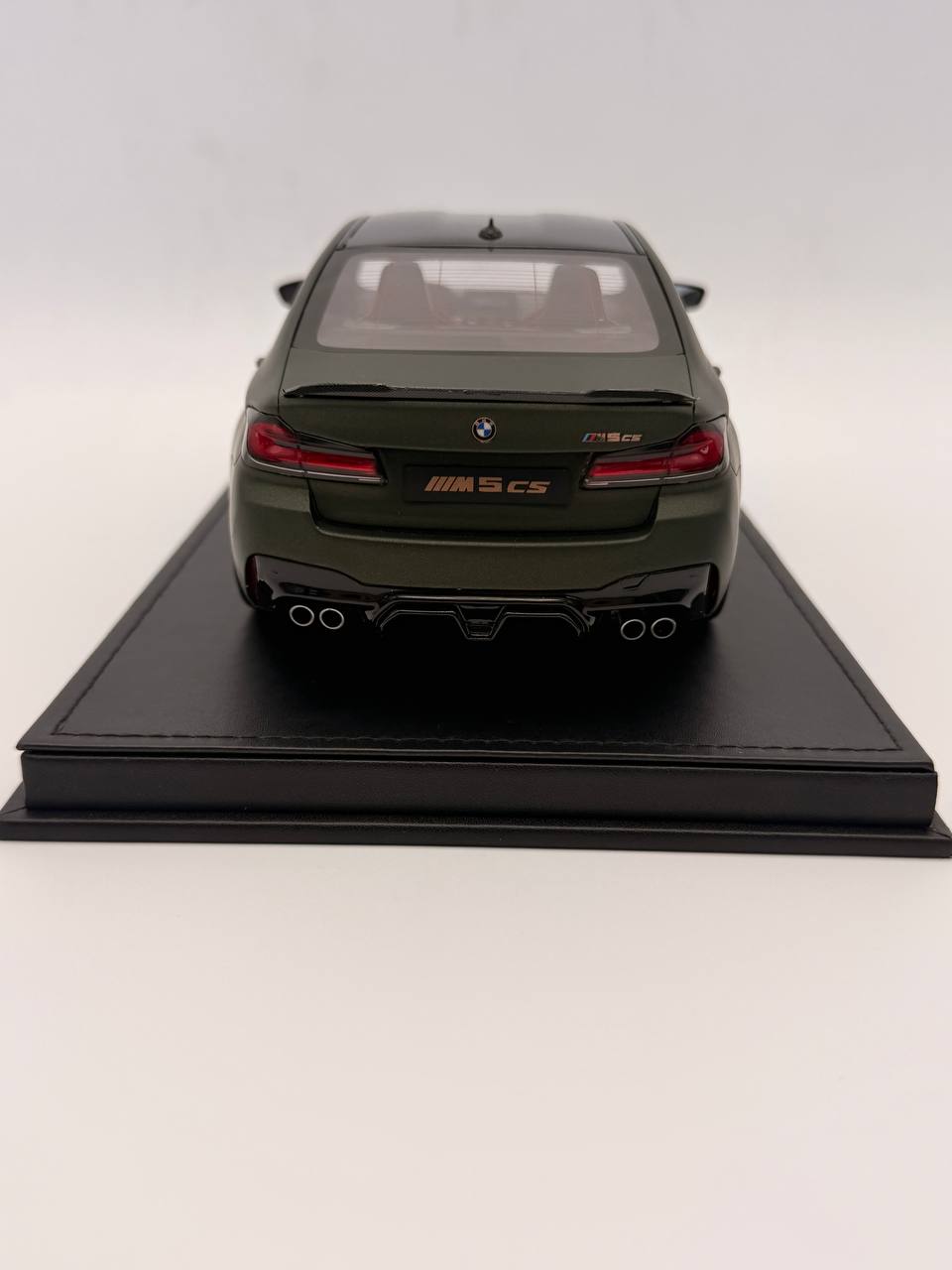 GT Spirit 1:18 GT372 BMW M5 CS F90 matt green metallic