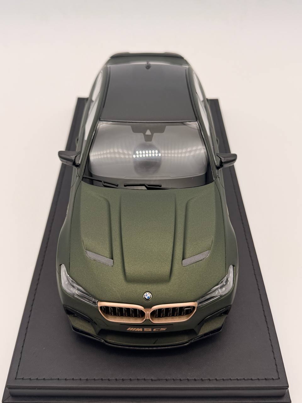 GT Spirit 1:18 GT372 BMW M5 CS F90 matt green metallic