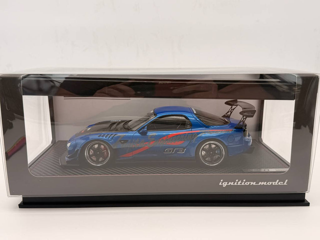 Ignition Model 1/18 FEED RX-7 FD3S Blue Metallic
