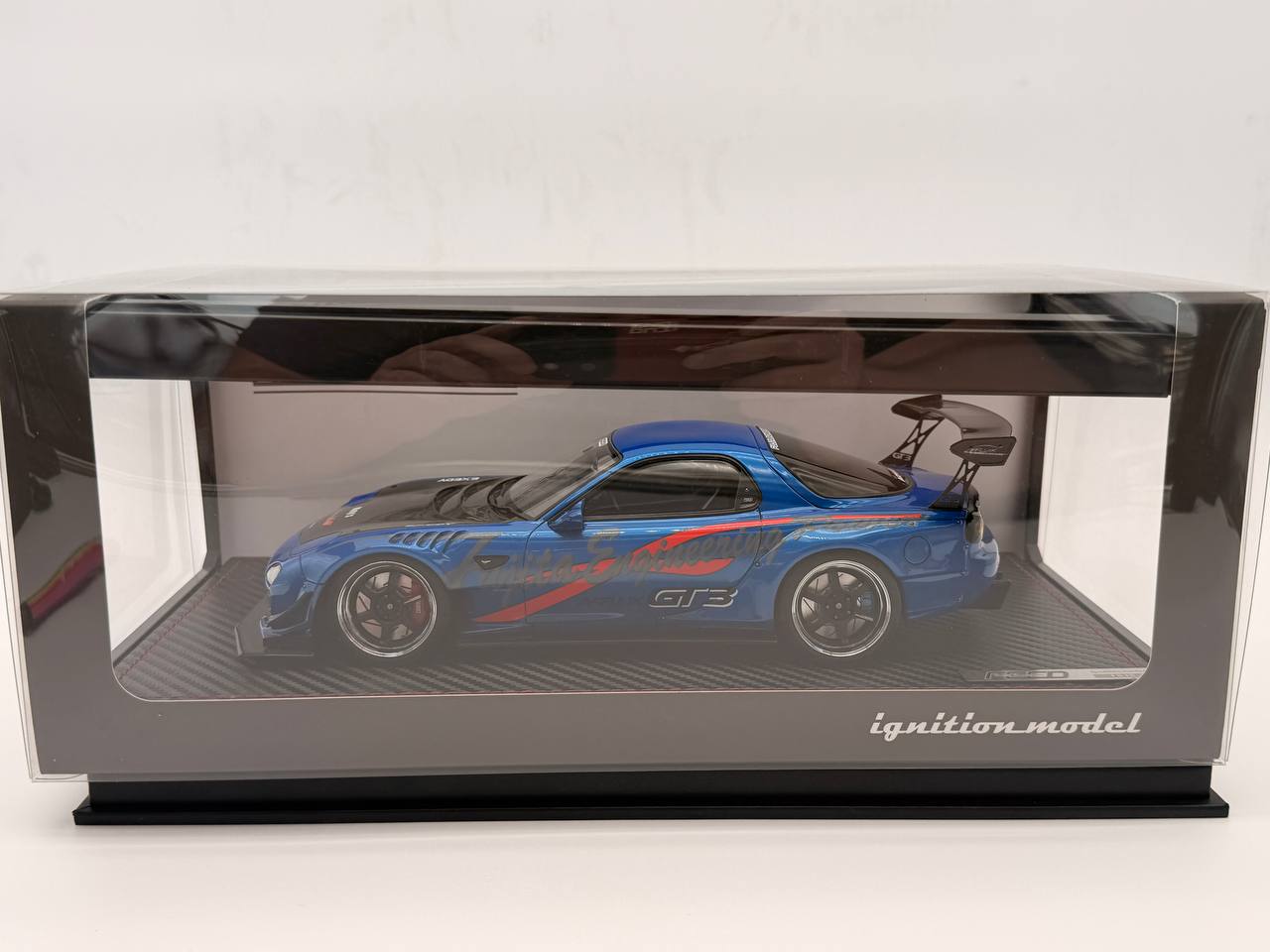 Ignition Model 1/18 FEED RX-7 FD3S Blue Metallic