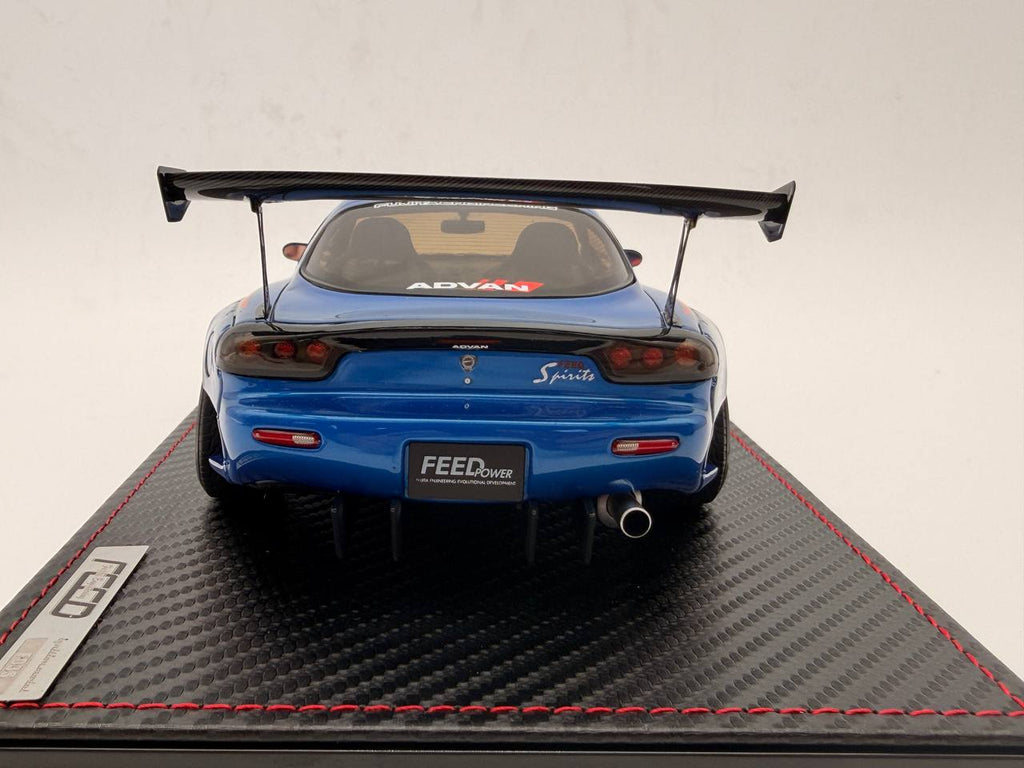 Ignition Model 1/18 FEED RX-7 FD3S Blue Metallic