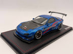 Ignition Model 1/18 FEED RX-7 FD3S Blue Metallic