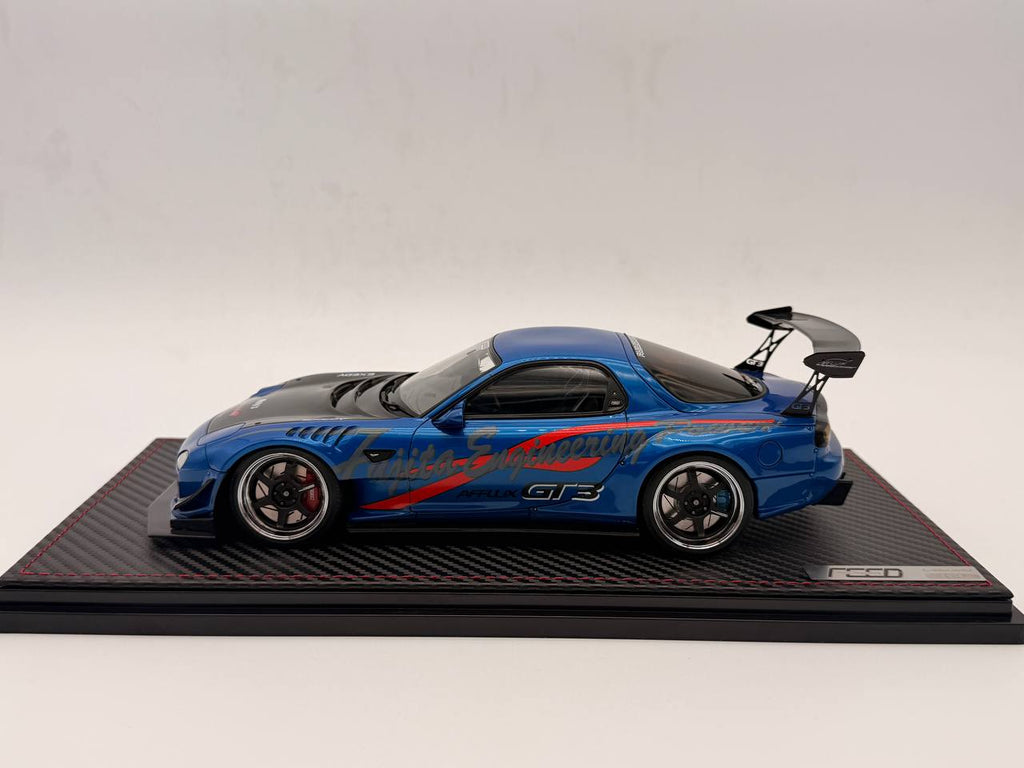 Ignition Model 1/18 FEED RX-7 FD3S Blue Metallic