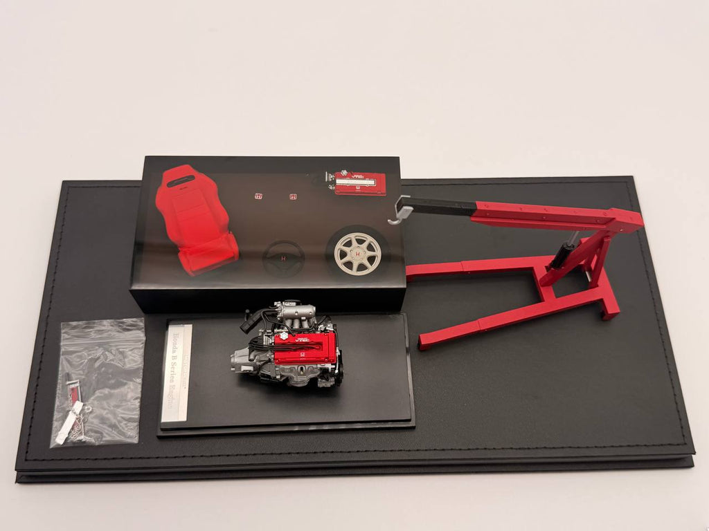 1/18 MotorHelix Honda Civic Type R ( EK9 ) RHD Red Carbon Hood Beijing Toy Fair