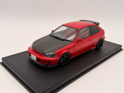 1/18 MotorHelix Honda Civic Type R ( EK9 ) RHD Red Carbon Hood Beijing Toy Fair