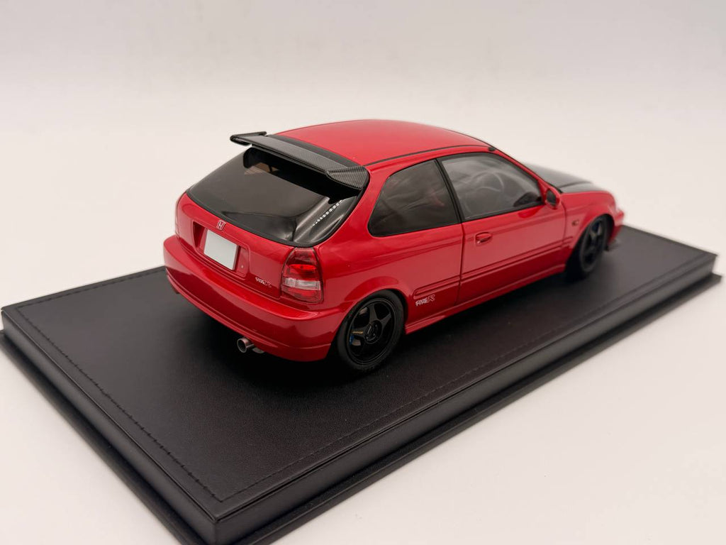 1/18 MotorHelix Honda Civic Type R ( EK9 ) RHD Red Carbon Hood Beijing Toy Fair
