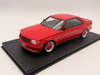 OTTO 1987 Mercedes 560 SEC AMG (W126) Signal Red 1:18 OT995